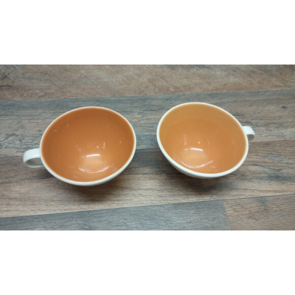 Iroquois Informal Old Orchard Tea/Coffee Cup Ben Seibel Vintage MCM Set Of 2 - Picture 2 of 6